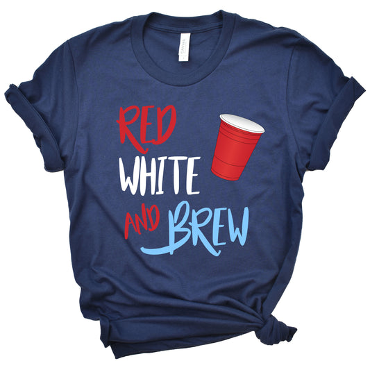 Red White and Brew T-Shirt