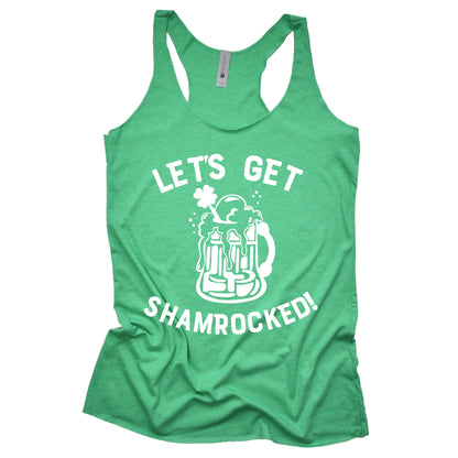 Let's Get Shamrocked Women's Racerback Tank