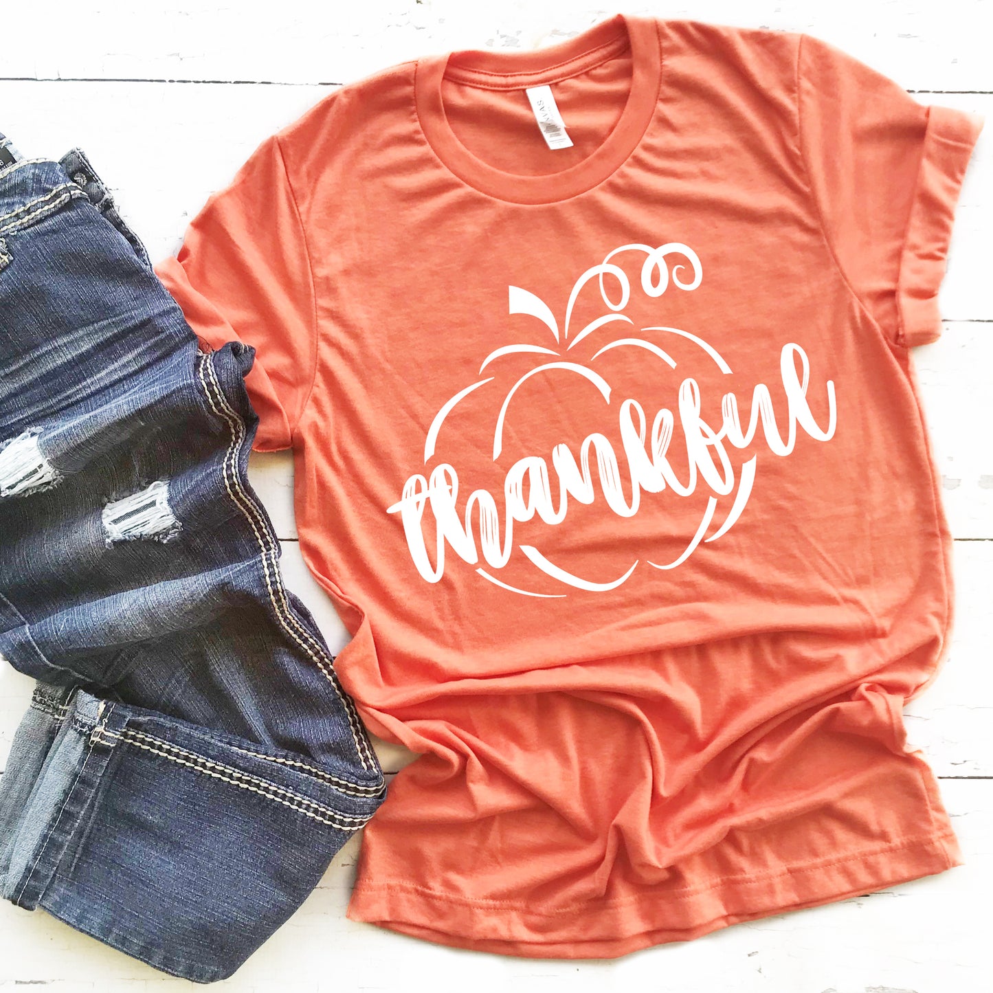 Thankful Short-Sleeve Unisex T-Shirt