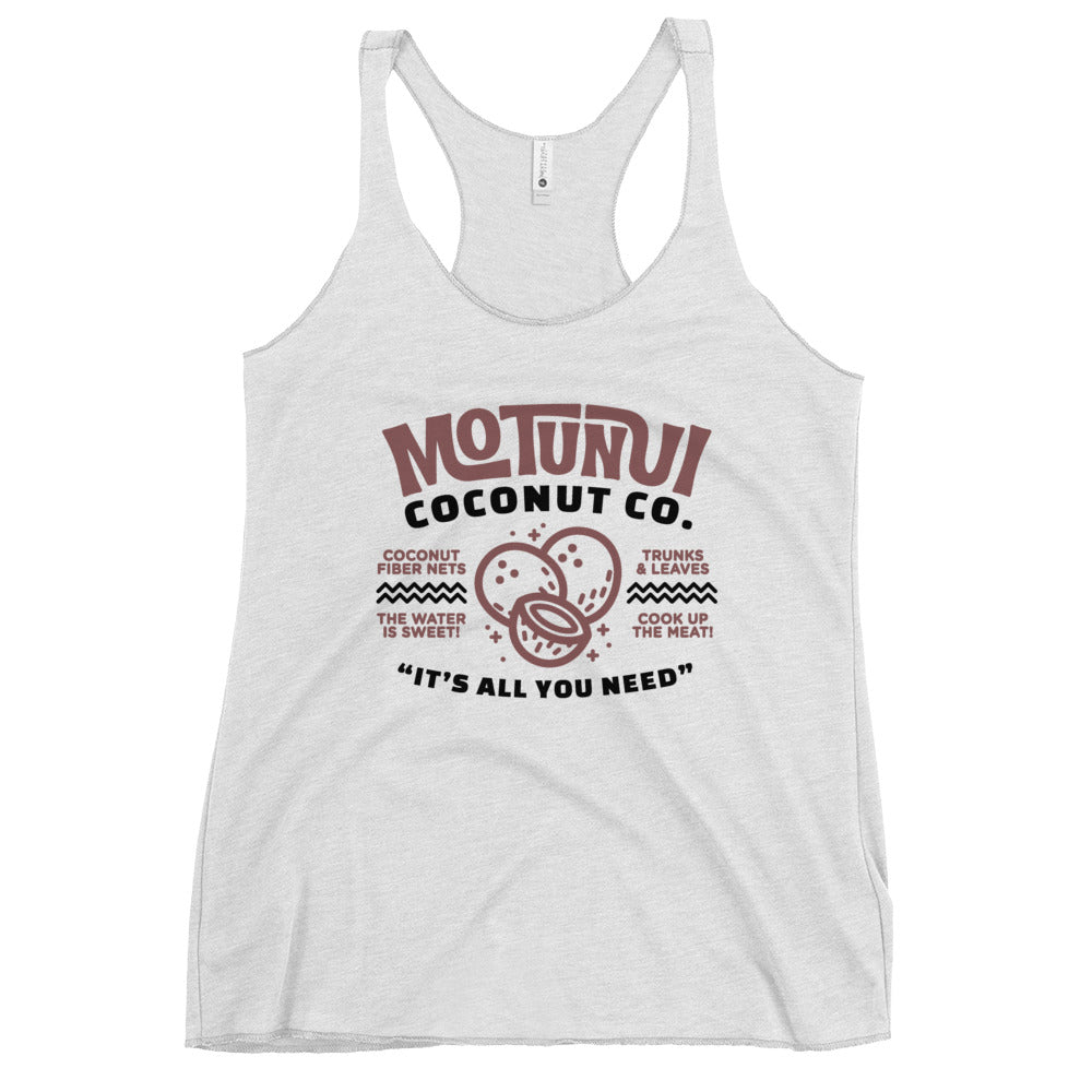 Motunui Coconut Company Tank